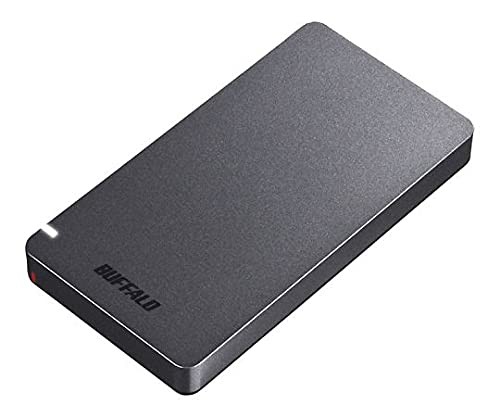 バッファロー SSD-PGM480U3-B USB3.2(Gen2) ポータブルSSD 480GB ブラック