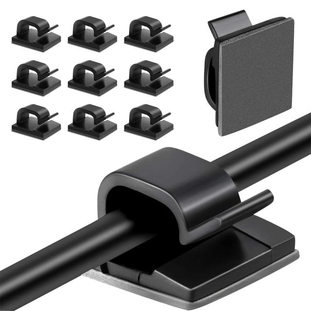 ケーブルクリップ コードまとめる 便利グッズ コードクリップ コード収納 20個 ケーブルクリップ コードまとめる 便利グッズ コードクリップ 20