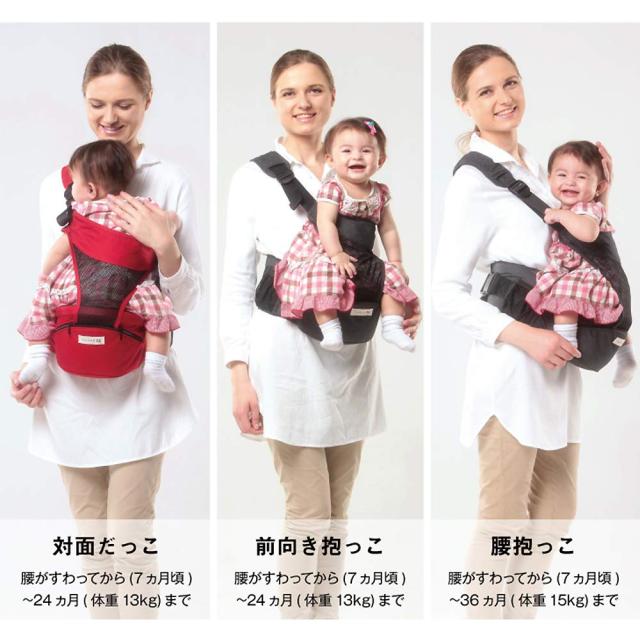 POLBAN ポルバン　ヒップシート　シングルショルダー POLBAN ポルバン ベーシック ヒップシート ⁄ デニムブラック-ブリベビ