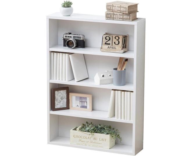 アイリスオーヤマ 本棚 コミックラック 大容量 幅59.9×奥行15×高さ84