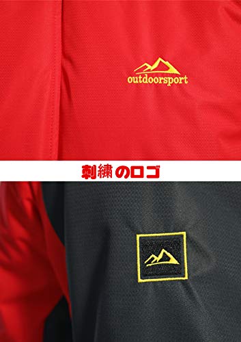 TACVASEN ジャケット バイカラー メンズ 自転車 ジャンパー 綺麗