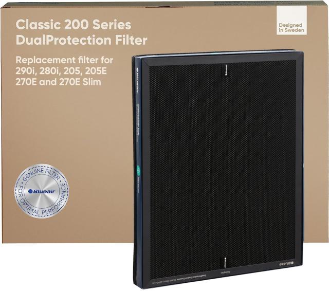 【純正品】ブルーエア 空気清浄機フィルター Classic 200シリーズ(290i / 280i / 205 / 250E / 270E / 270E Slim) 交換用 デュアルプロテ