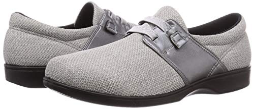 ムーンスター スニーカー 日本製 幅広 3E 軽量 ゴム紐 22~25cm レディース らくらくL018 グレイ 24.5cm