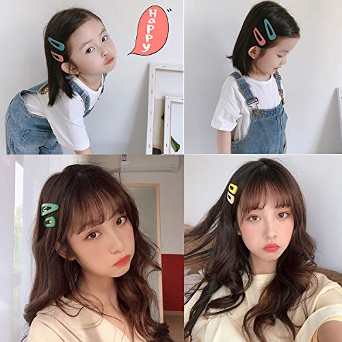 shefun パッチンピン 7cm 16個 少女 前髪 パッチン ヘアピン パッチン