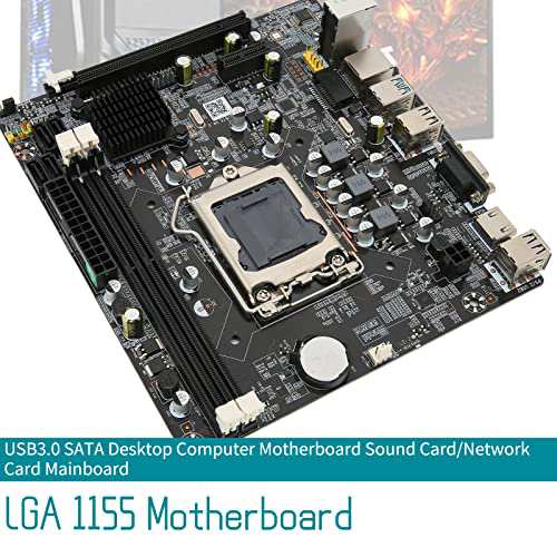 LGA 1155マザーボード Intel B75用 デスクトップコンピューターメイン