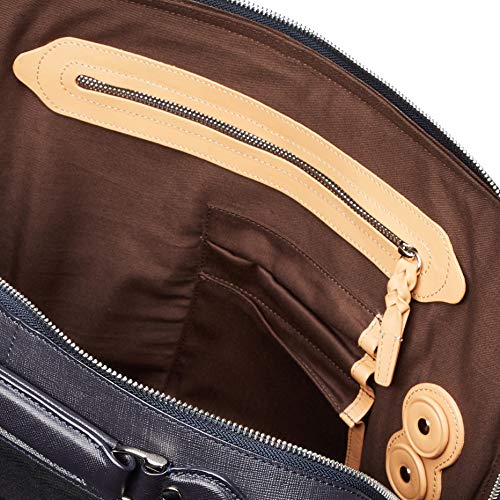 ピーアイディー 2wayレザーリュック PAP106 2way ネイビーの通販はau