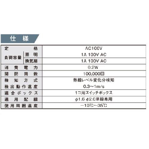 パナソニック(Panasonic) ワイド21壁取付熱線センサ付自動