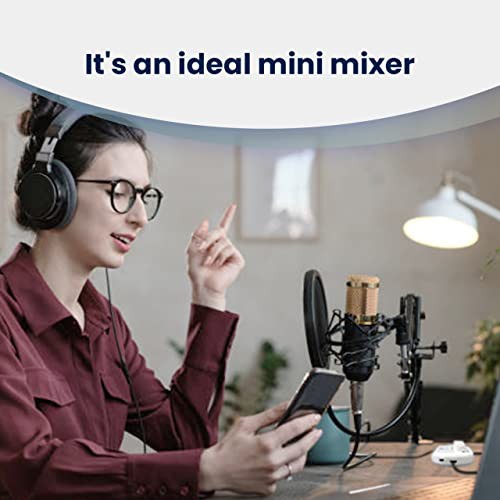 Maker hart Just Mixer S ステレオ3入力/2出力 超小型音声ミキサー