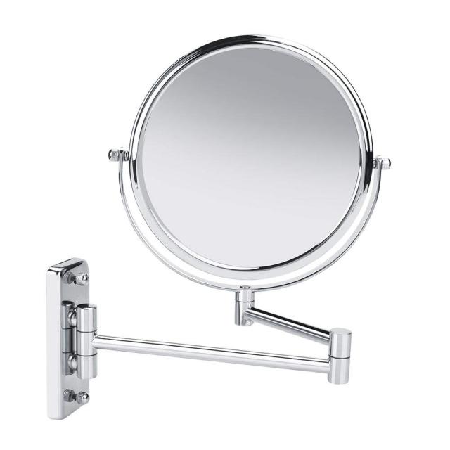 両面化粧鏡 壁付け 8インチ 3倍拡大鏡 両面鏡 折りたたみ 360度回転 伸縮可能 壁付けミラー 洋式アームミラー メイク道具 化粧 髭剃り クの通販は 5,739円