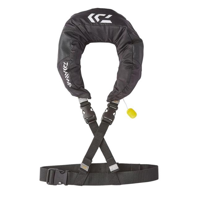 ダイワ(DAIWA) ショートライフジャケット(ネックタイプ手動膨脹式) ブラック フリー DF-2