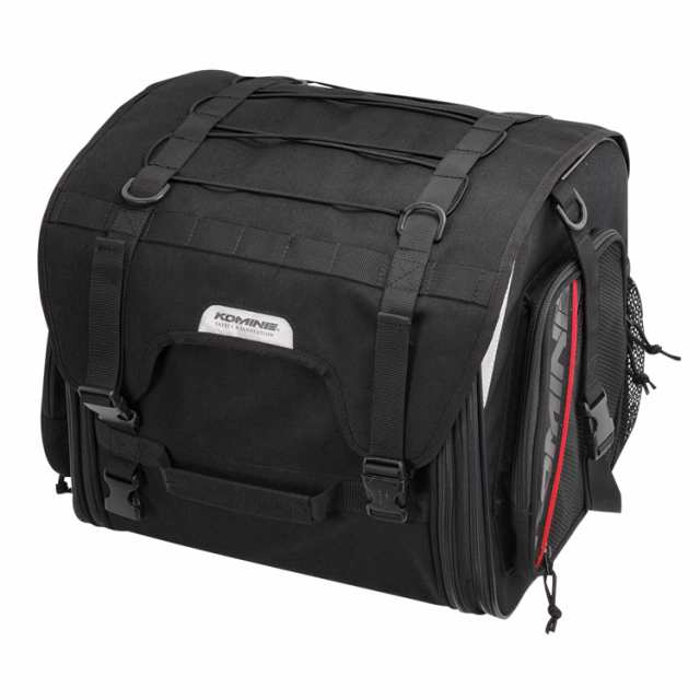 コミネ(KOMINE) バイク用 ジャーニーシートバッグ 大容量 Black Free SA-241の通販は