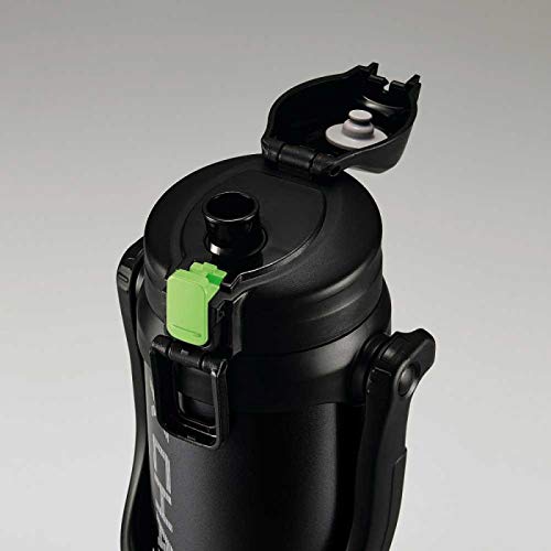 象印 (ZOJIRUSHI) 水筒 直飲み スポーツタイプ ステンレスジャグボトル 2.06L ライムブラック SD-BD20-BG2060ml_4