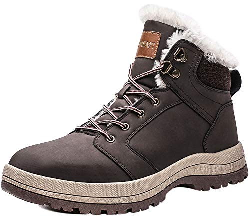 visionreast 23.0-29.0cm スノーシューズ メンズ レーディス 防寒靴 防水 ワークブーツ 裏起毛 バイク ブーツ ショートブーツ 履き口ニ 4,781円