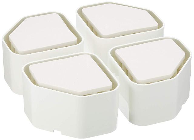 因幡電工(INABA DENKO) 洗濯機用防振かさ上げ台 ふんばるマン OP-SG600 ホワイト 12袋セット