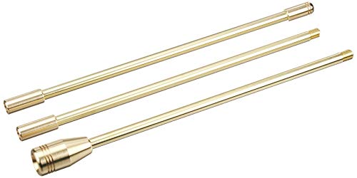 【野良道具製作所】 ALL真鍮製火吹き棒 野良ブラスター 【ロングver.】 3本継90cm ゴールド
