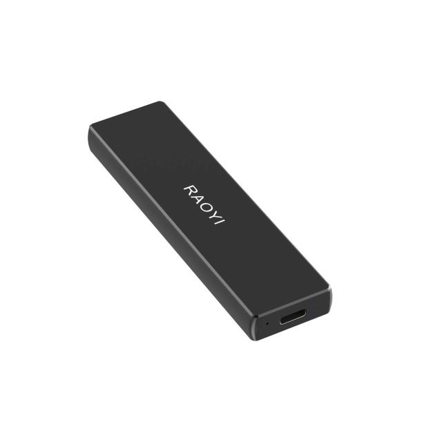 RAOYI 外付けSSD 500GB USB3.2 Gen2 ポータブルSSD 転送速度1050MB/秒 Type-Cに対応 PS4/ラップ/X-boxに適用 超薄型・超高速 耐衝