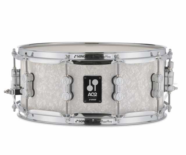 ソナー（SONOR） AQ2 スネアドラム AQ2-1406SDW WHP 14x6インチ ホワイト・パール