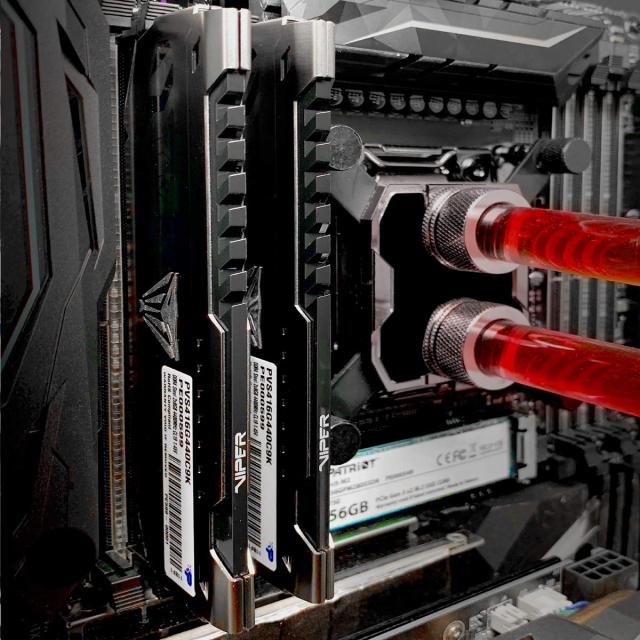 Patriot Viper Steel DDR4 3200MHz PC4-25600 64GB (32GB x 2枚 