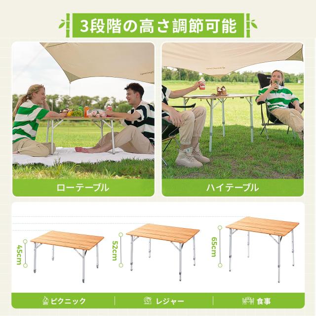 楽天市場】【10％OFFクーポン】KingCamp キャンプ テーブル