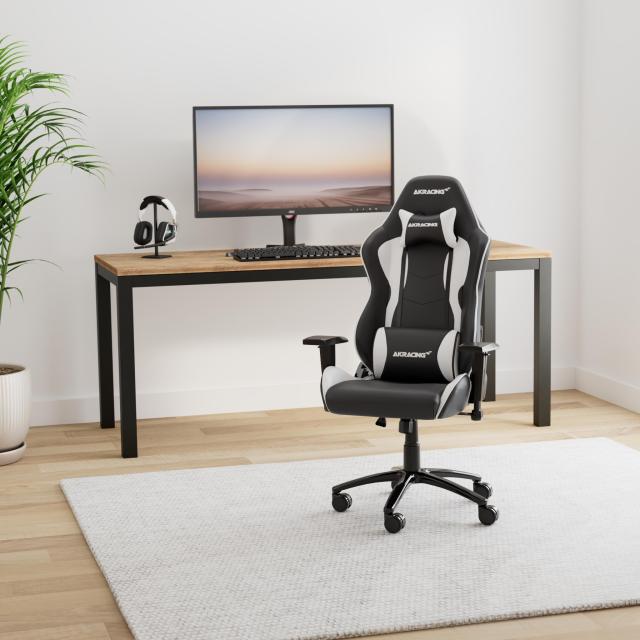AKRacing ゲーミングチェア デスクチェア ホワイト 白 Nitro V2 AKRacing ゲーミングチェア デスクチェア ホワイト 白 Nitro V2