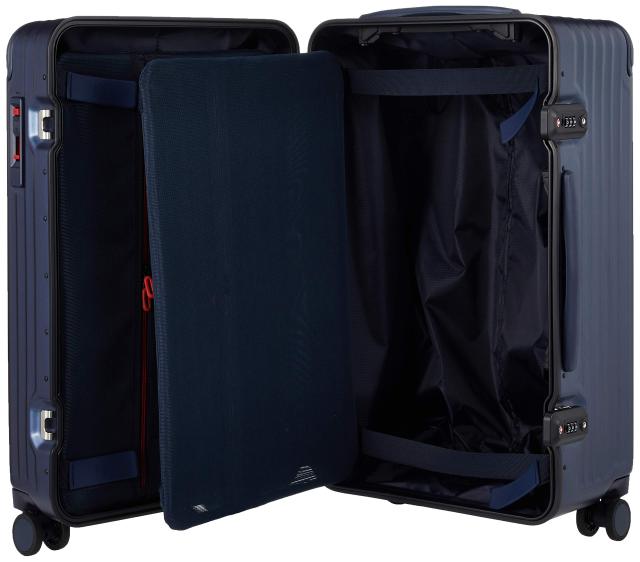カーゴ スーツケース グッドサイズ スリムフレーム 多機能モデル CAT68SSR 付 60L 65 cm 5.1kg デニムブルー