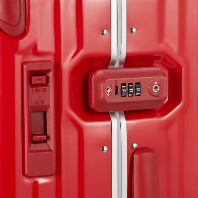 カーゴ スーツケース グッドサイズ スリムフレーム 多機能モデル CAT68SSR 付 60L 65 cm 5.1kg ブライトレッド