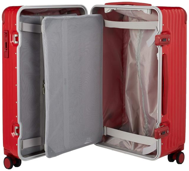 カーゴ スーツケース グッドサイズ スリムフレーム 多機能モデル CAT68SSR 付 60L 65 cm 5.1kg ブライトレッド