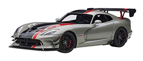 AUTOart 1/18 ダッジ バイパー ACR メタリック・シルバー/ブラック・ストライプ 完成品 71733 20,021円