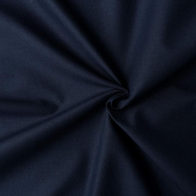 日本紐釦貿易(Nippon Chuko) エイティスクエア 無地 生地 綿100% シャーティング ネイビー ネイビー系 巾約108cm×7m切売カット KD4630-2 6,527円