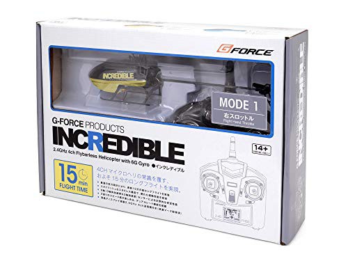 G-FORCE ジーフォース INCREDIBLE (Yellow) MODE1 RTFセット GB140の通販はau PAY マーケット -  famille | au PAY マーケット－通販サイト