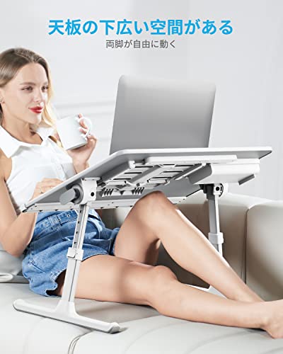 SAIJI ラップデスク 折りたたみテーブル ノートパソコンスタンド ミニ
