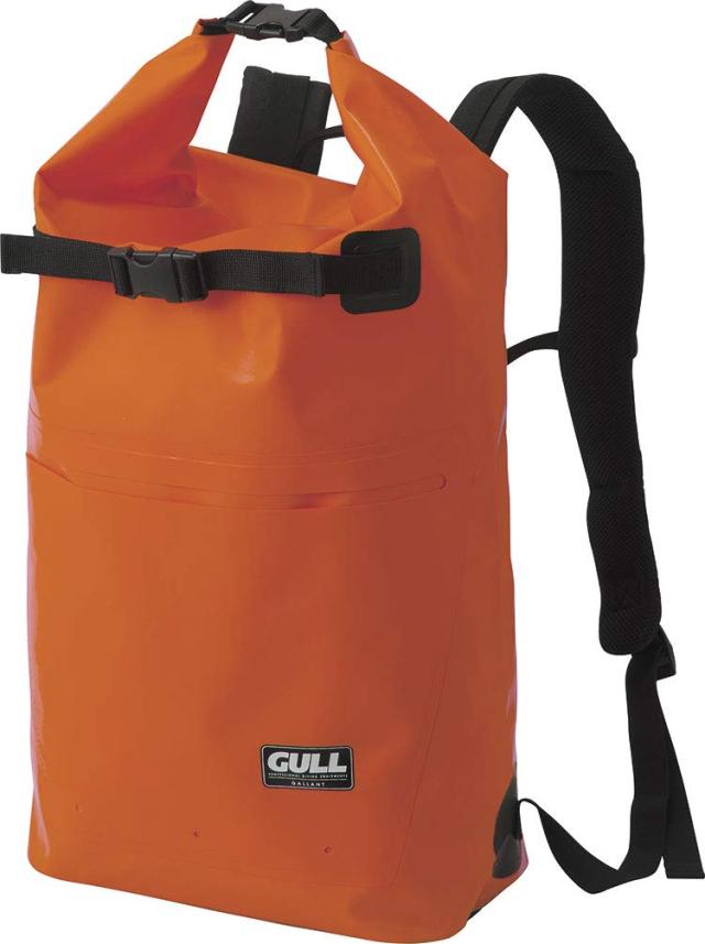 GB-7144 GULLウォータープロテクトスノーケリングリュック３ 防水バックパック (オレンジ)