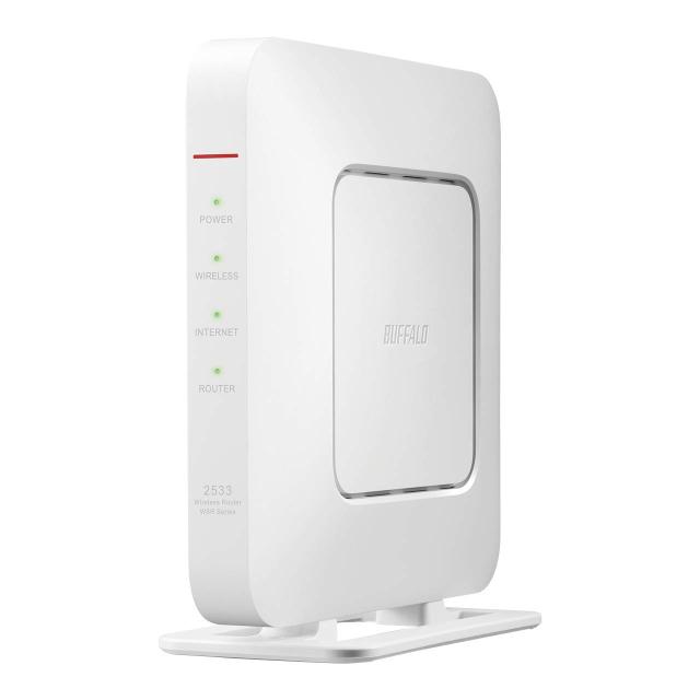 BUFFALO WiFi ルーター WSR-2533DHPL2/NW 4LDK 3階建向け 11ac ac2600 1733+800Mbps IPv6対応 デュアルバンド 簡易パッケージ テレワークの通販は
