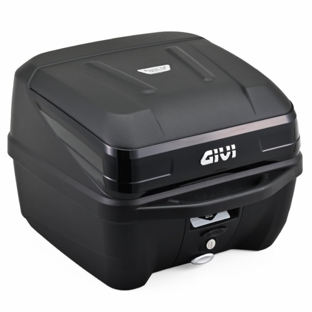 GIVI(ジビ) バイク用 リアボックス 32L 未塗装ブラック ブラックパネル モノロックケース B32NB 16965