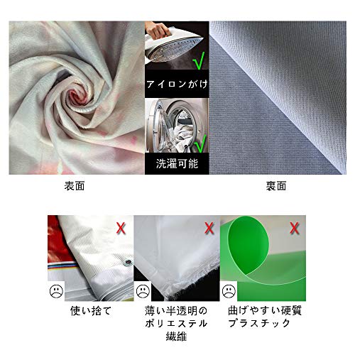 Kate 3x2m 木目調 背景布 木の板 背景 布 撮影背景 ポートレート写真背景 スタジオ撮影 折りたたみ可能 カスタマイズ可能な背景_5
