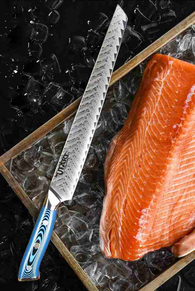 Utaki 柳刃包丁 蛸引包丁 刺身包丁 265mm 鍛造73層ダマスカス羽 Utaki 柳刃包丁 蛸引包丁 刺身包丁 265mm 鍛造73層ダマスカス羽