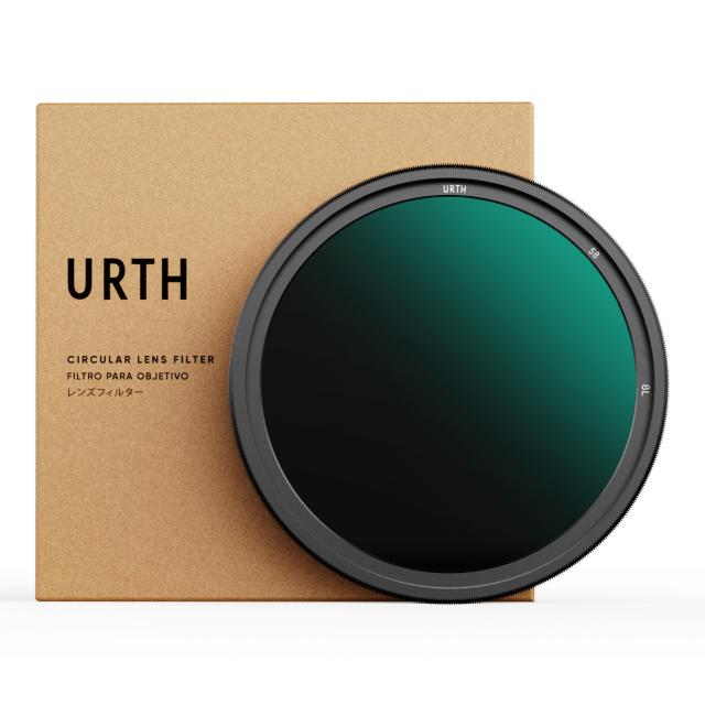 Urth 58mm ND2-400 (1-8.6ス) 可変調整可能NDレンズフィルター