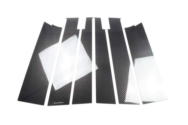 SecondStage 日産 ROOX ピラーガーニッシュ 純正バイザー装着車専用 / SHN0186DCB