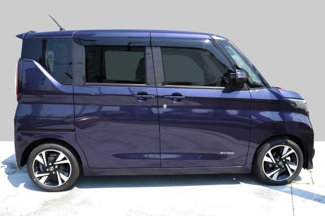 SecondStage 日産 ROOX ピラーガーニッシュ 純正バイザー装着車専用 / SHN0186DCB