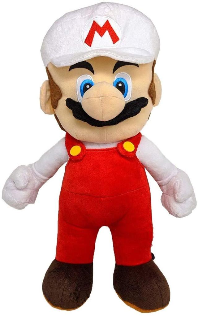 タイトー スーパーマリオ 特大サイズ ぬいぐるみ 45？ マリオ ファイア
