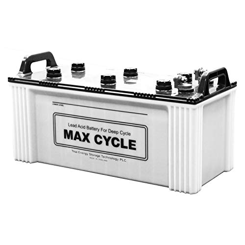 MAX CYCLE 電動車バッテリー (EBバッテリー) 用途： 産業用作業車両 電動車イス ゴルフカートなどの電動自動車 過放電に強い サイクルサの通販は 32,519円