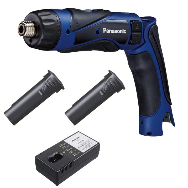 パナソニック 充電スティックドライバー 3.6V 1.5Ah電池パック×2個セット 産業用 Sシリーズ クラッチ21段切替 最大締付トルク高速:1.5N の通販は