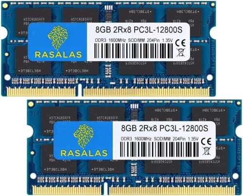 PC3L-12800 16GB ノートPC用メモリ DDR3L 1600MHz 8GB×2枚 SODIMM CL11 204Pin Non-ECC 電圧1.35V  ＆ 1.5V 両対応の通販はau PAY マーケット - わらわらストア | au PAY マーケット－通販サイト