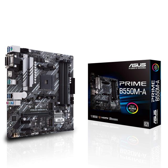 ASUS AMD B550 搭載 AM4 対応 マザーボード PRIME B550M-A【MicroATX】の通販は 12,000円
