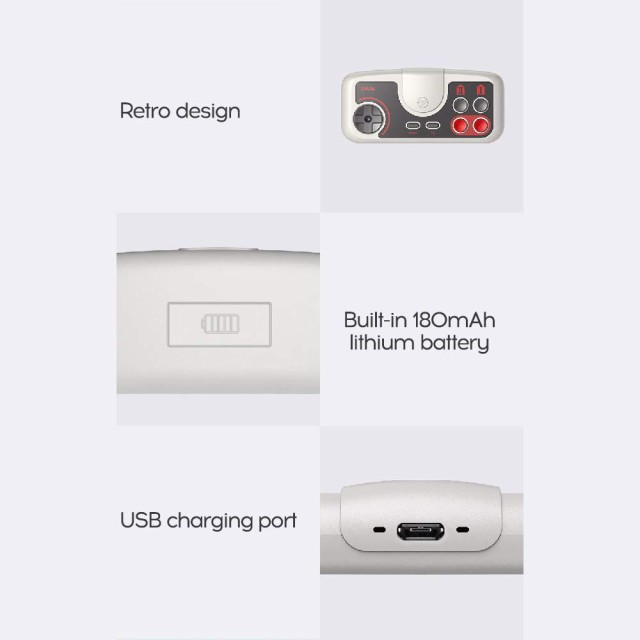 GoolRC 8Bitdo TG16 ワイヤレス ゲームパッド PC EnginPC/タブレット