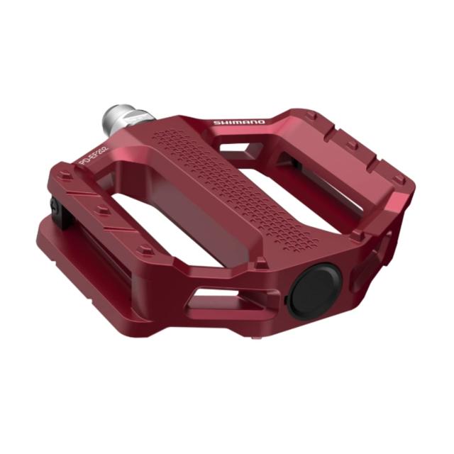 シマノ(SHIMANO) フラットペダル PD-EF202 レッドの通販は