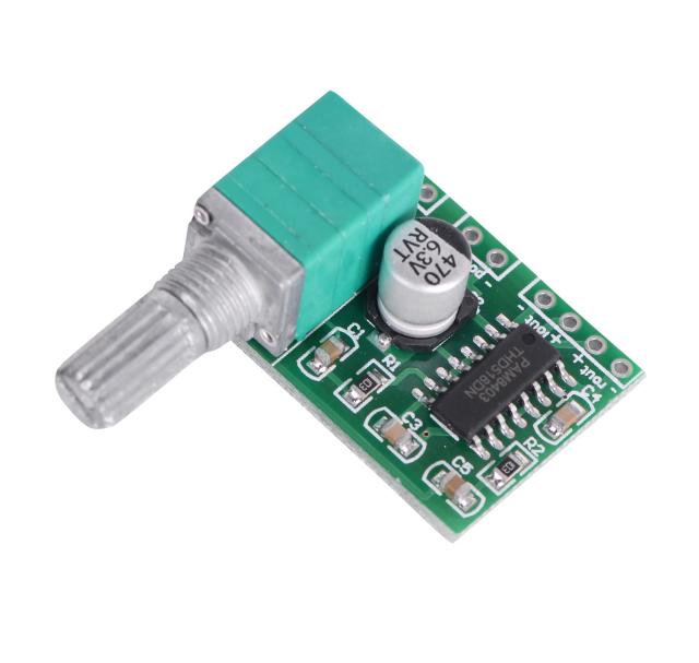VKLSVAN 5個 PAM8403 2X3Wミニ 5V デジタル アンプ基板 USB 電源