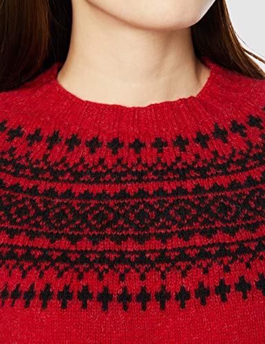 ハーレーオブスコットランド セーター YOKE PATTERN CREW NECK SWEATER