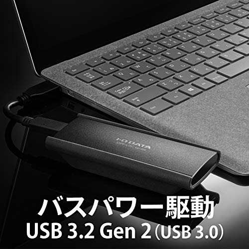 アイ・オー・データ USB 3.2 Gen 2対応 高速モデル ポータブルSSD 1TB 日本 SSPF-USC1Tの通販は