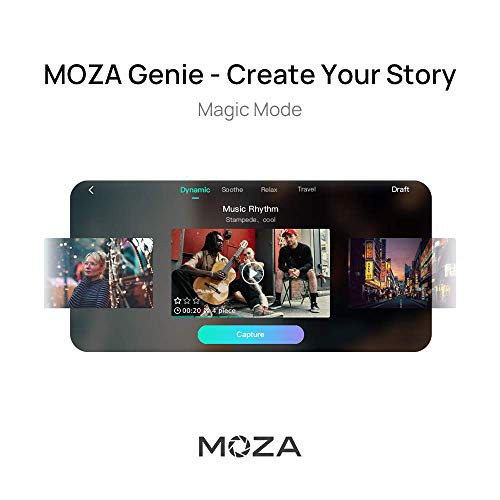 MOZA MINI MX 小型ジンバル スマートフォン 携帯用 - 自撮り棒